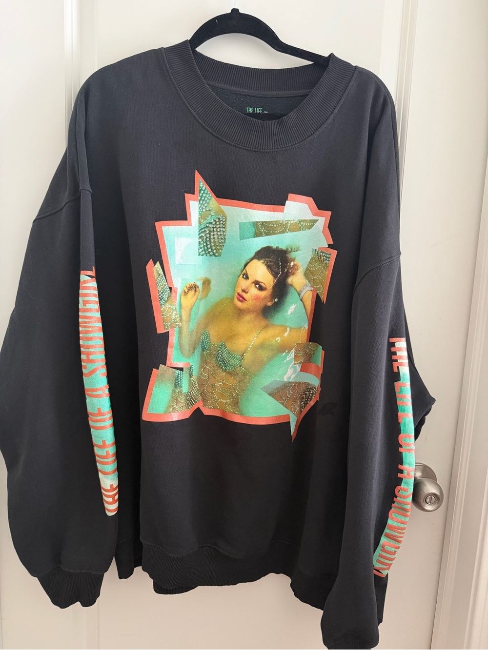 Taylor Swift The Life of a Showgirl Crewneck Sweatshirt 3XL